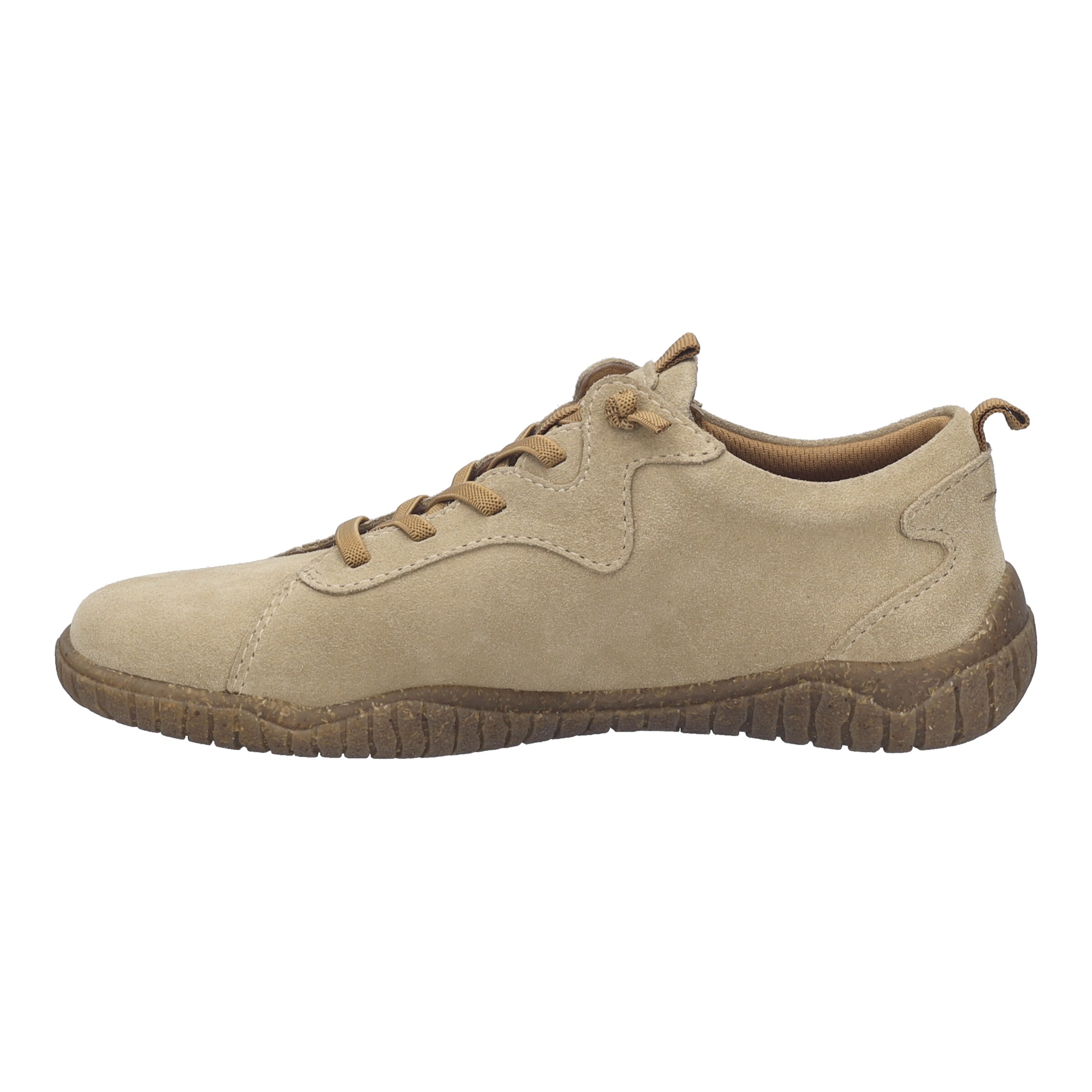 JOSEF SEIBEL Athletic Lace-Up Shoes in Beige: front
