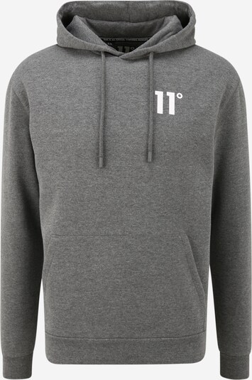 11 Degrees Sweatshirt in de kleur Grijs gemêleerd, Productweergave