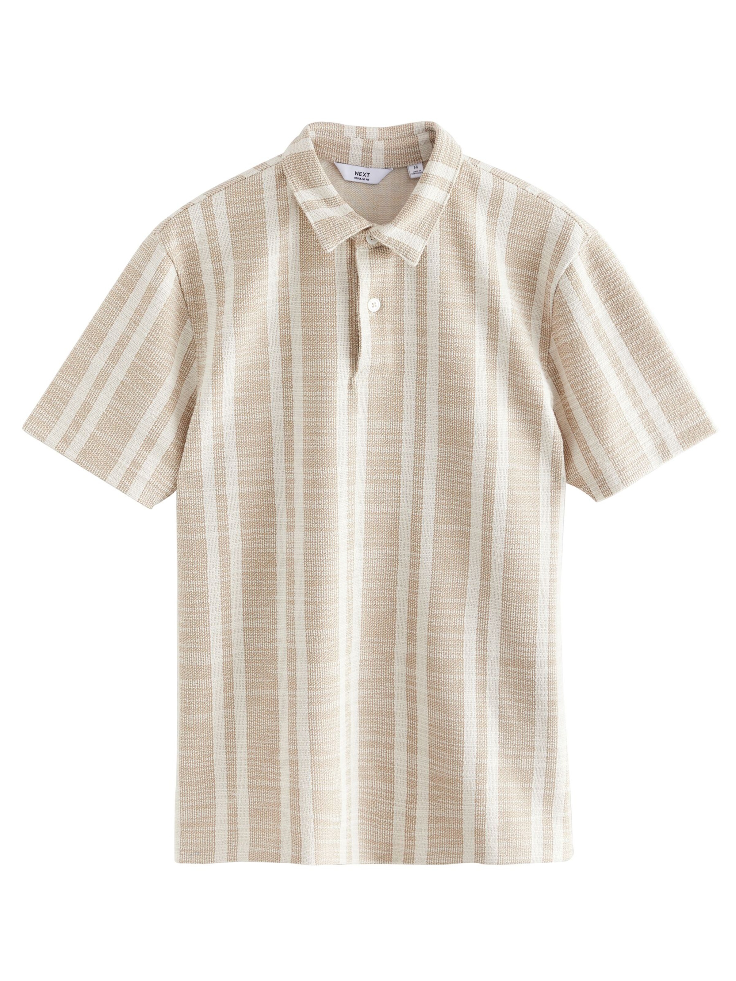 Next Shirt in Brown: front