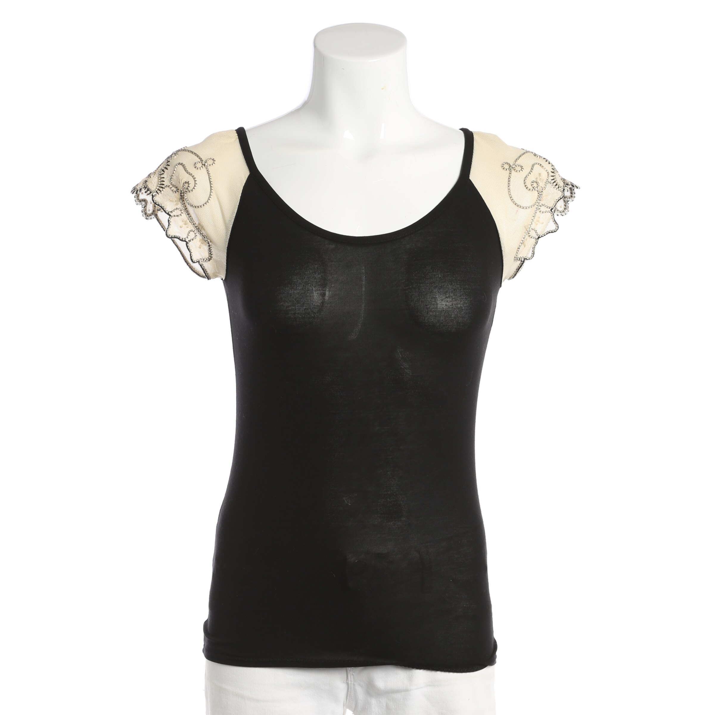 Emporio Armani Top & Shirt in S in Black, Item view