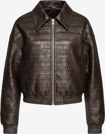 Ombre Between-season jacket in Brown: front