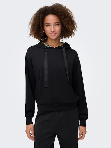 ONLY Tréning póló 'ONLALINA' - fekete: elől