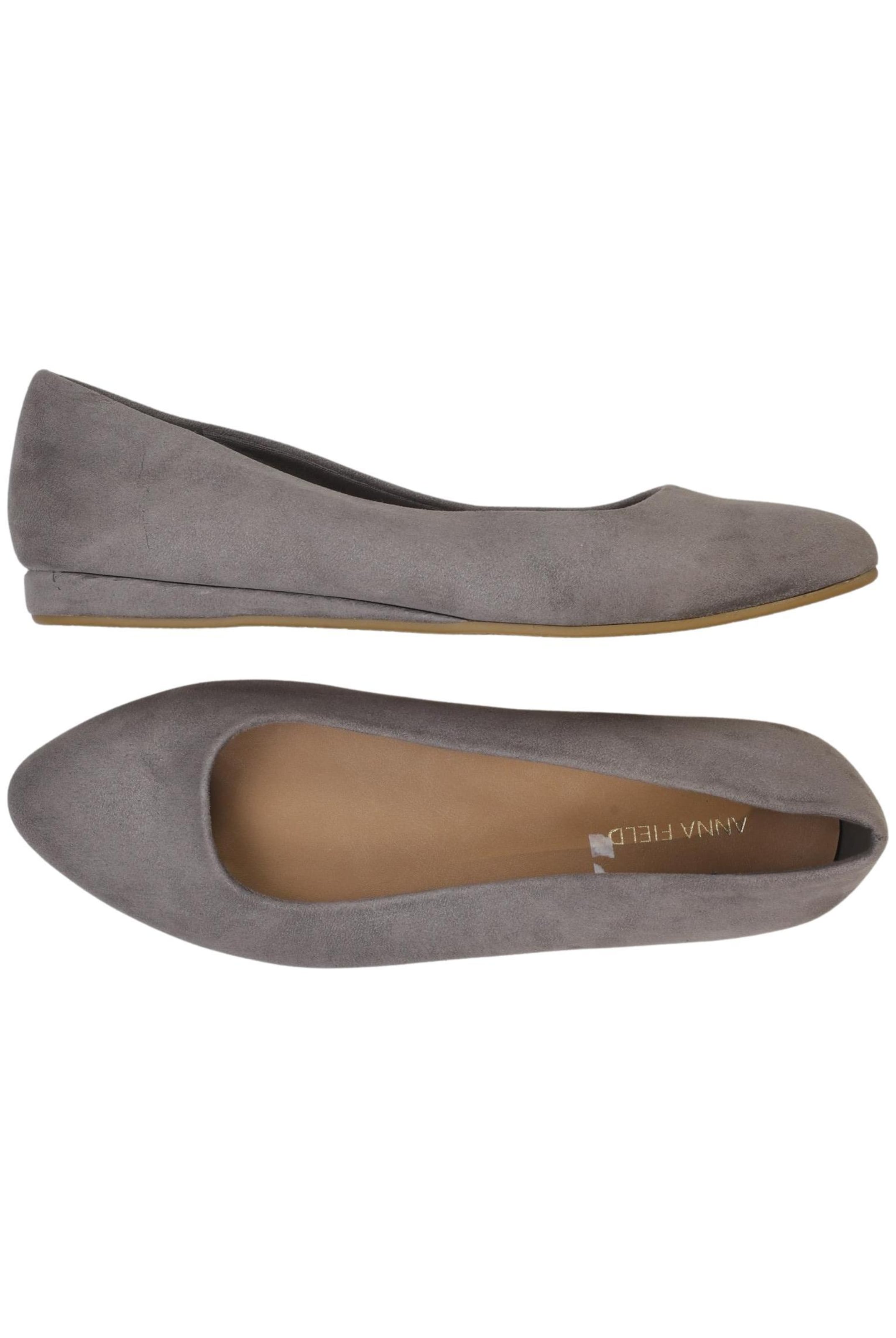 Anna Field Ballerina 39 in Grau: Vorderseite