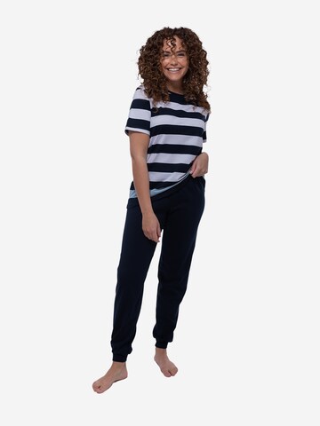 Ammann Pajama 'Night & Home' in Blue