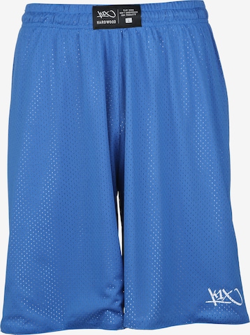 Loosefit Pantalon de sport K1X en bleu : devant