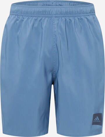 ADIDAS SPORTSWEAR Szorty kąpielowe do kolan 'Classic- Solid' w kolorze niebieski: przód