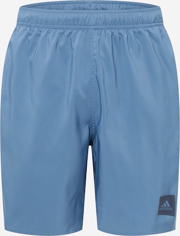 ADIDAS SPORTSWEAR - Calções de surf 'Classic- Solid' em azul: frente