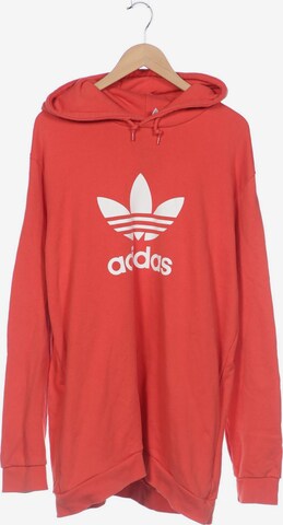 ADIDAS ORIGINALS Sweatshirt & Zip-Up Hoodie in XL in Red: front