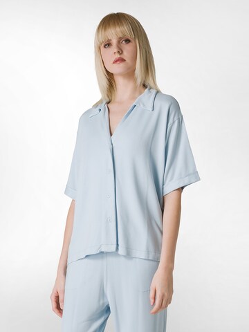 DEHA Bluse in Blau: Vorderseite