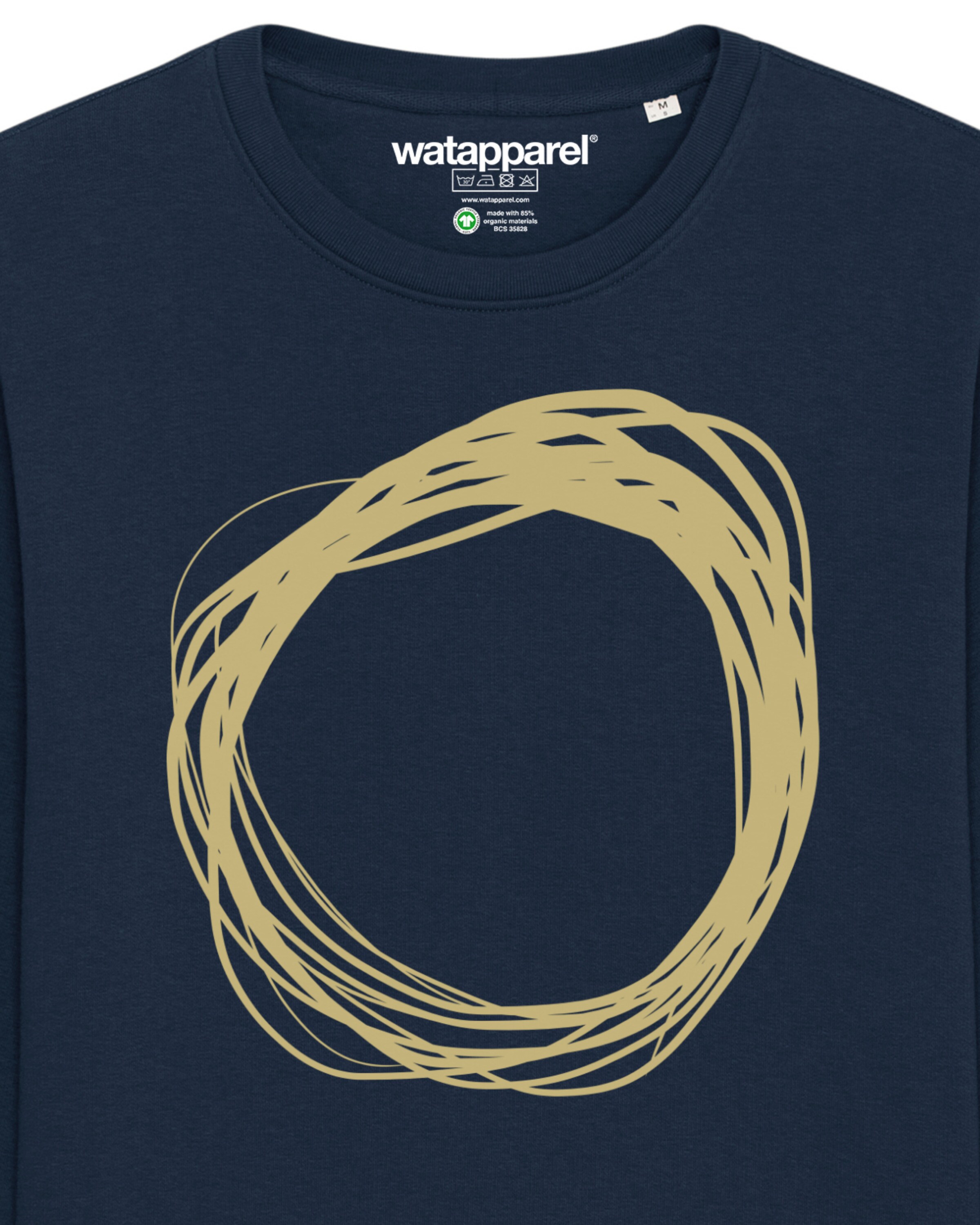 Felpa ' Kreis ' di Watapparel in blu