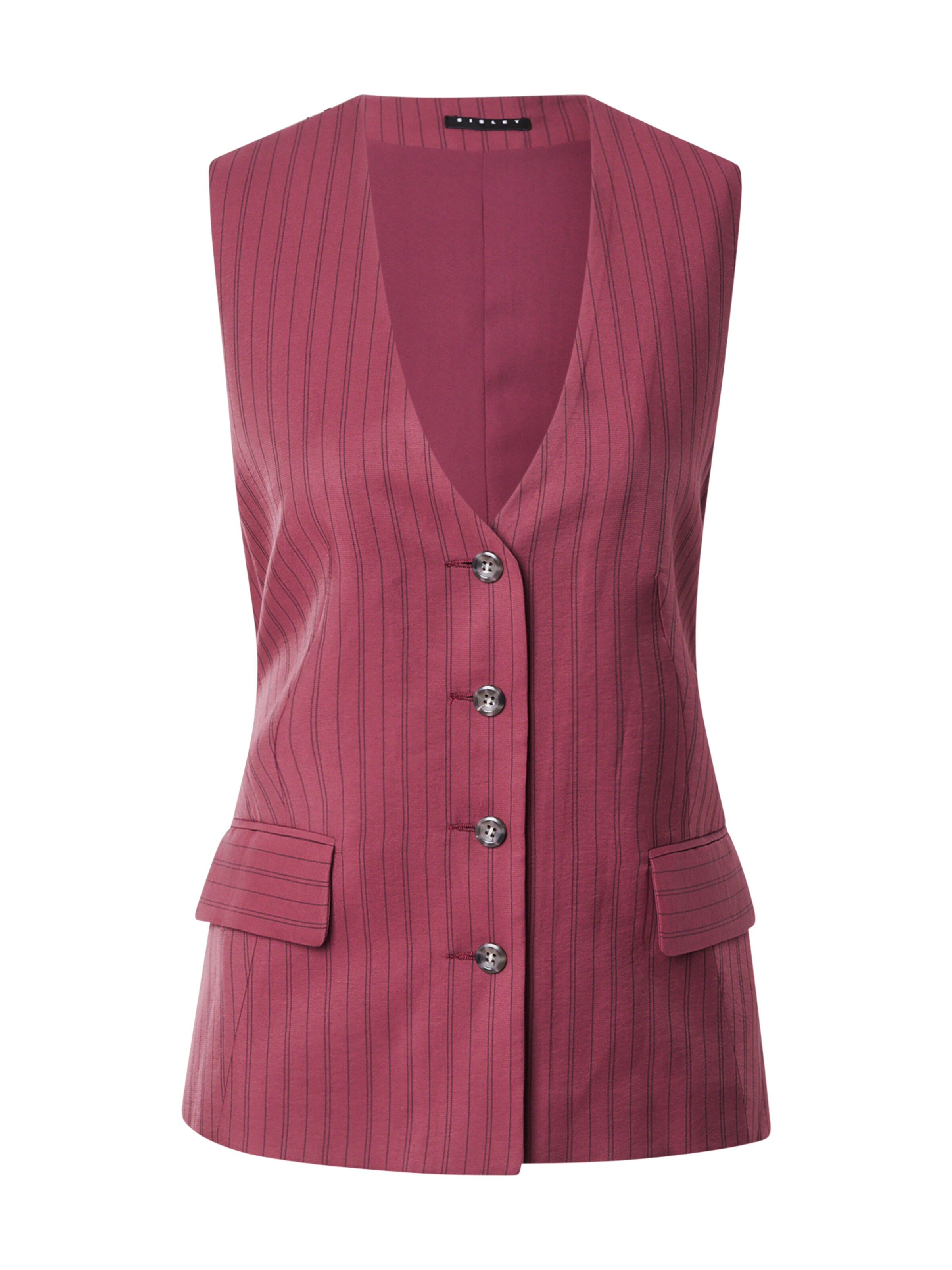 Sisley - Colete em vermelho: frente