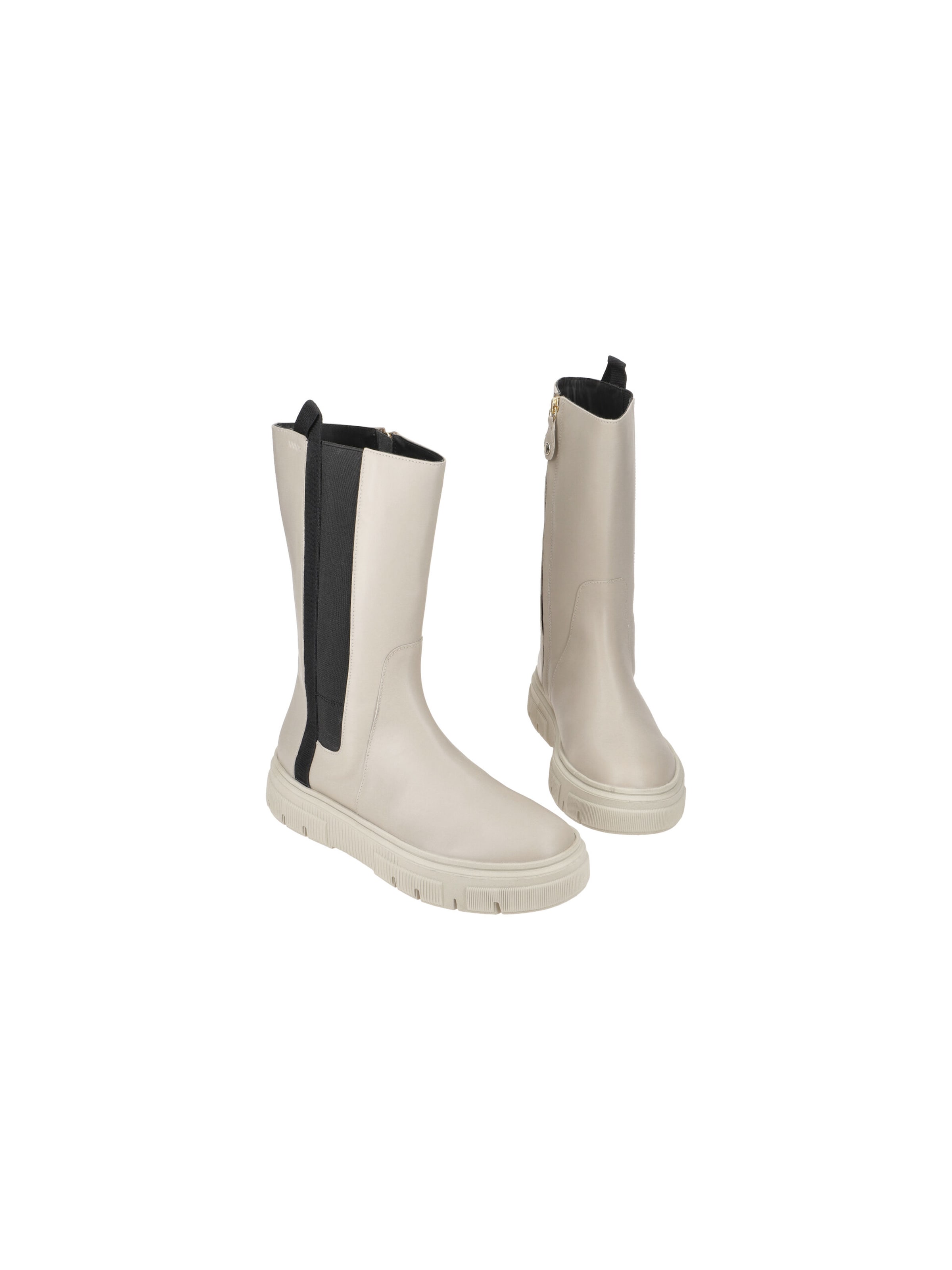 GEOX Boots 'Geox ISOTTE Schaft Stiefel grau Nappa D26TZF' in Grau