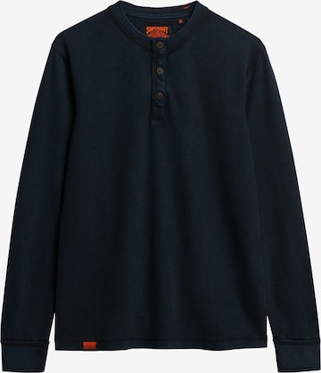 T-Shirt Superdry en bleu : devant