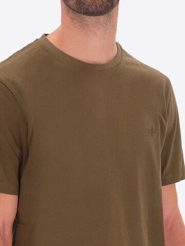 Distretto12 T-Shirt 'LONDRA' in Braun