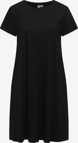 Ragwear Kleid 'Chickie' in Schwarz: Vorderseite