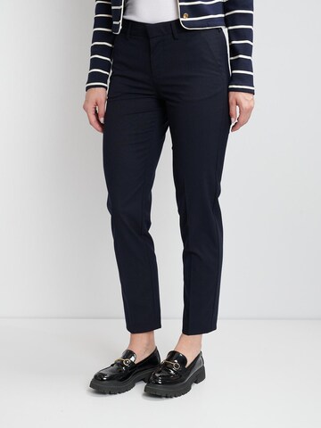 Slimfit Pantaloni per costume tradizionale 'Elena 8670' di W. Wegener in blu