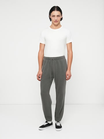 Abercrombie & FitchTapered Hlače 'ESSENTIAL' - siva boja