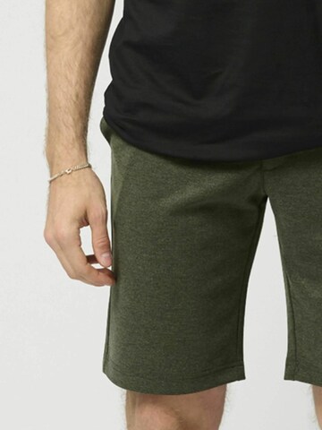 TEESHOPPEN Regular Housut ' Performance Shorts ' värissä vihreä