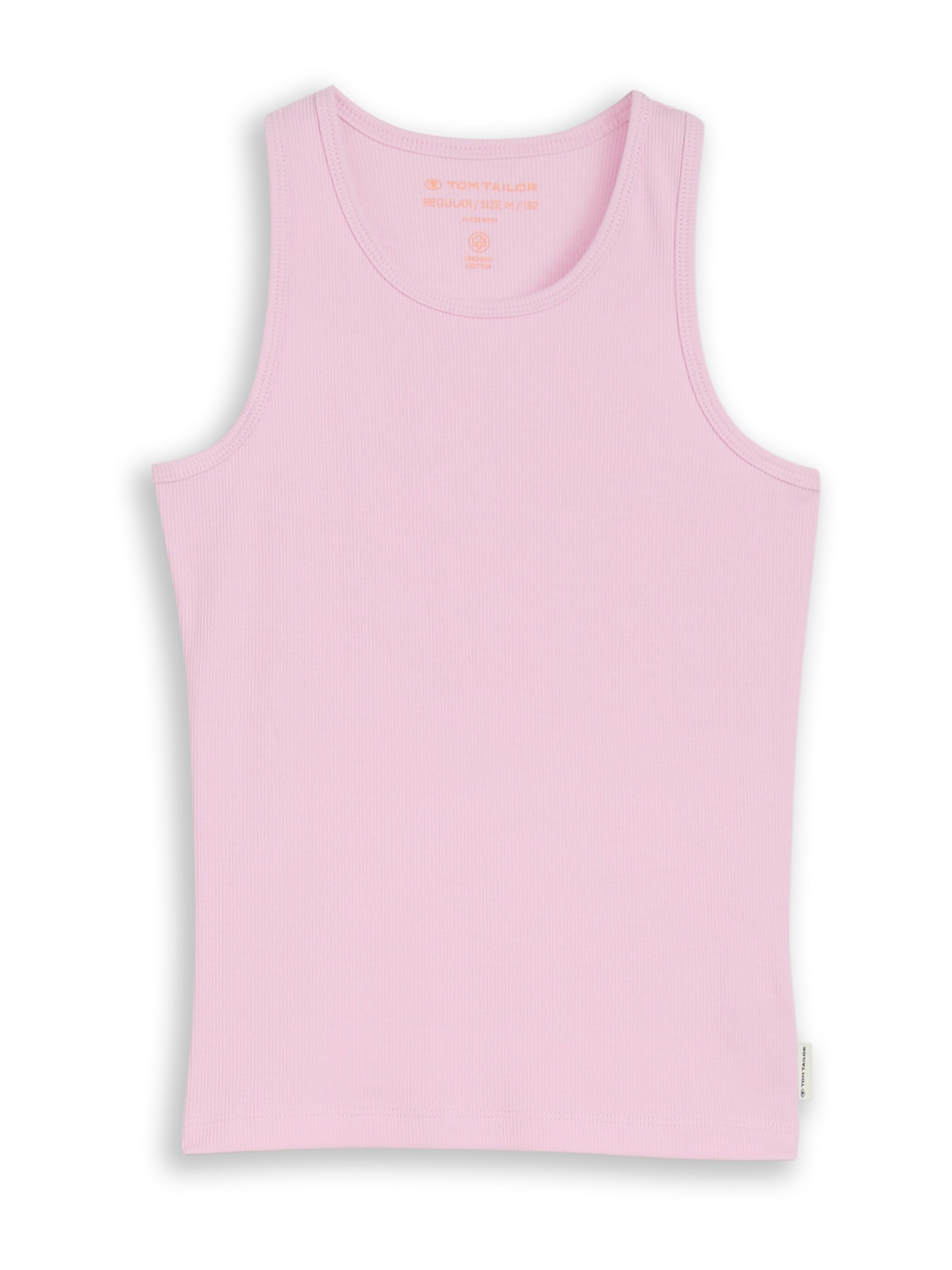TOM TAILOR Τοπ σε ροζ: μπροστά