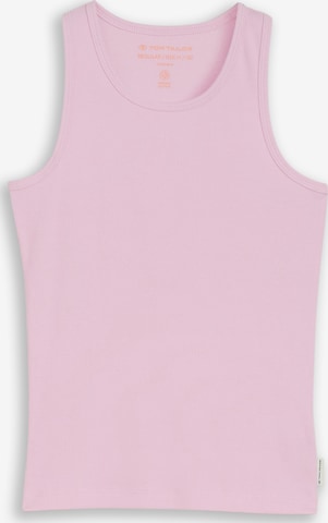 TOM TAILOR Τοπ σε ροζ: μπροστά