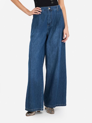 Liu Jo Loosefit Jeans in Blau: Vorderseite