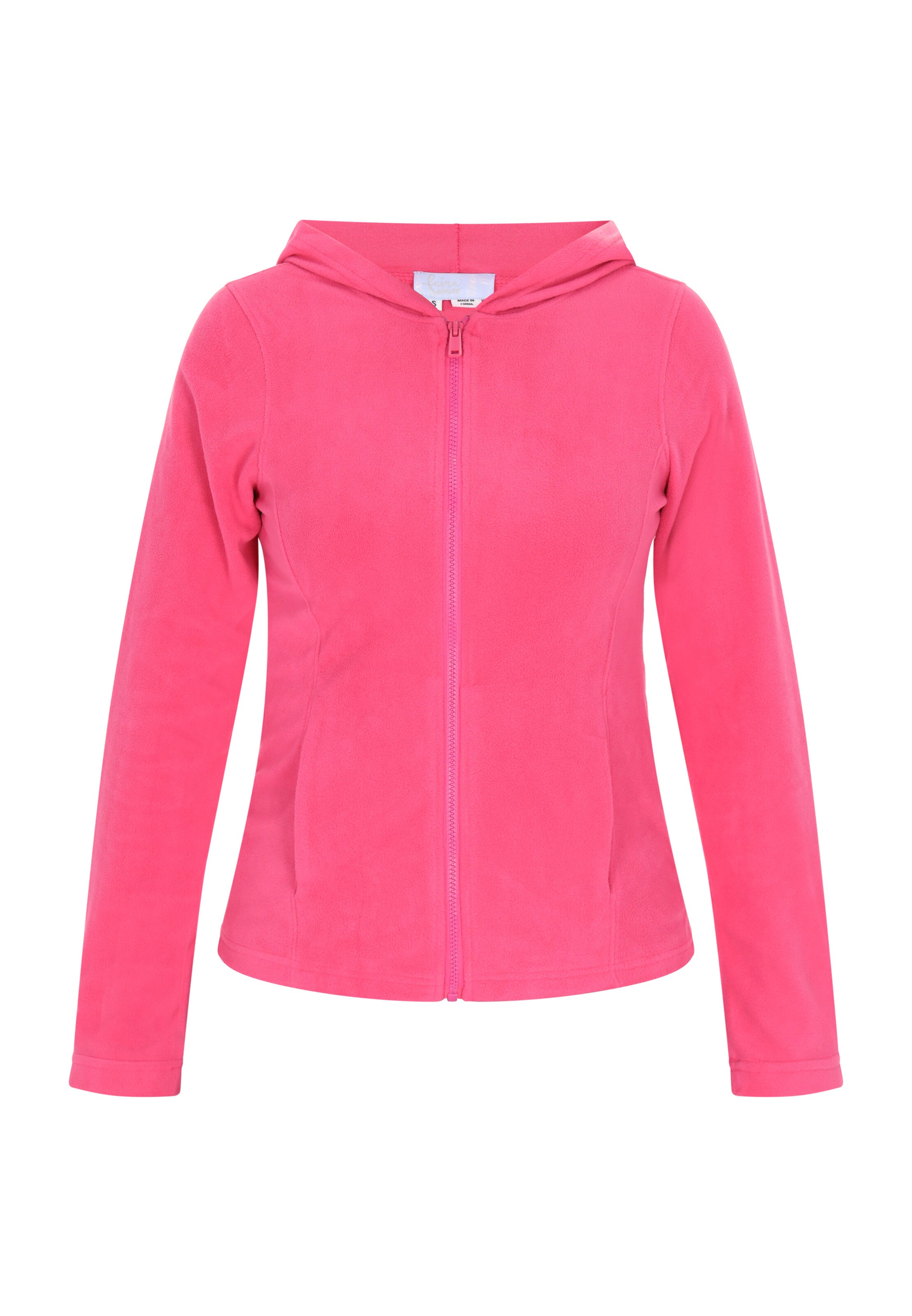 faina Athlsr Fleece Jacket in Pink: front