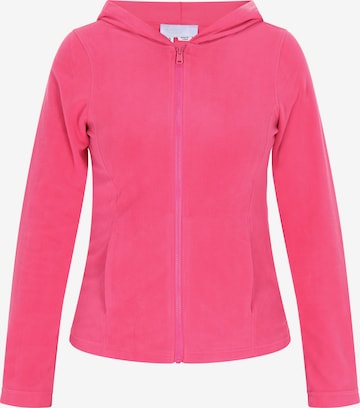 faina Athlsr Fleecejacke in Pink: Vorderseite