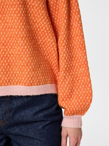 Pull-over 'PCDilippa' PIECES en orange