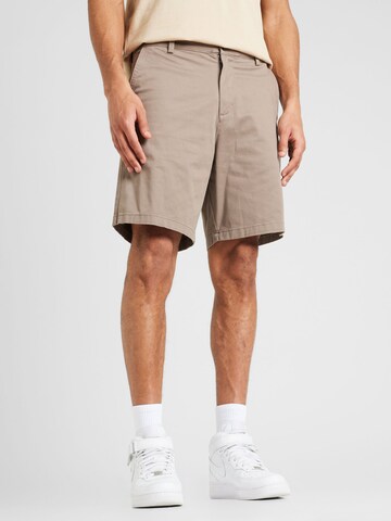 SELECTED HOMME - Regular Calças chino 'BILL ' em bege: frente