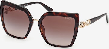 GUESS Sonnenbrille in Braun: Vorderseite