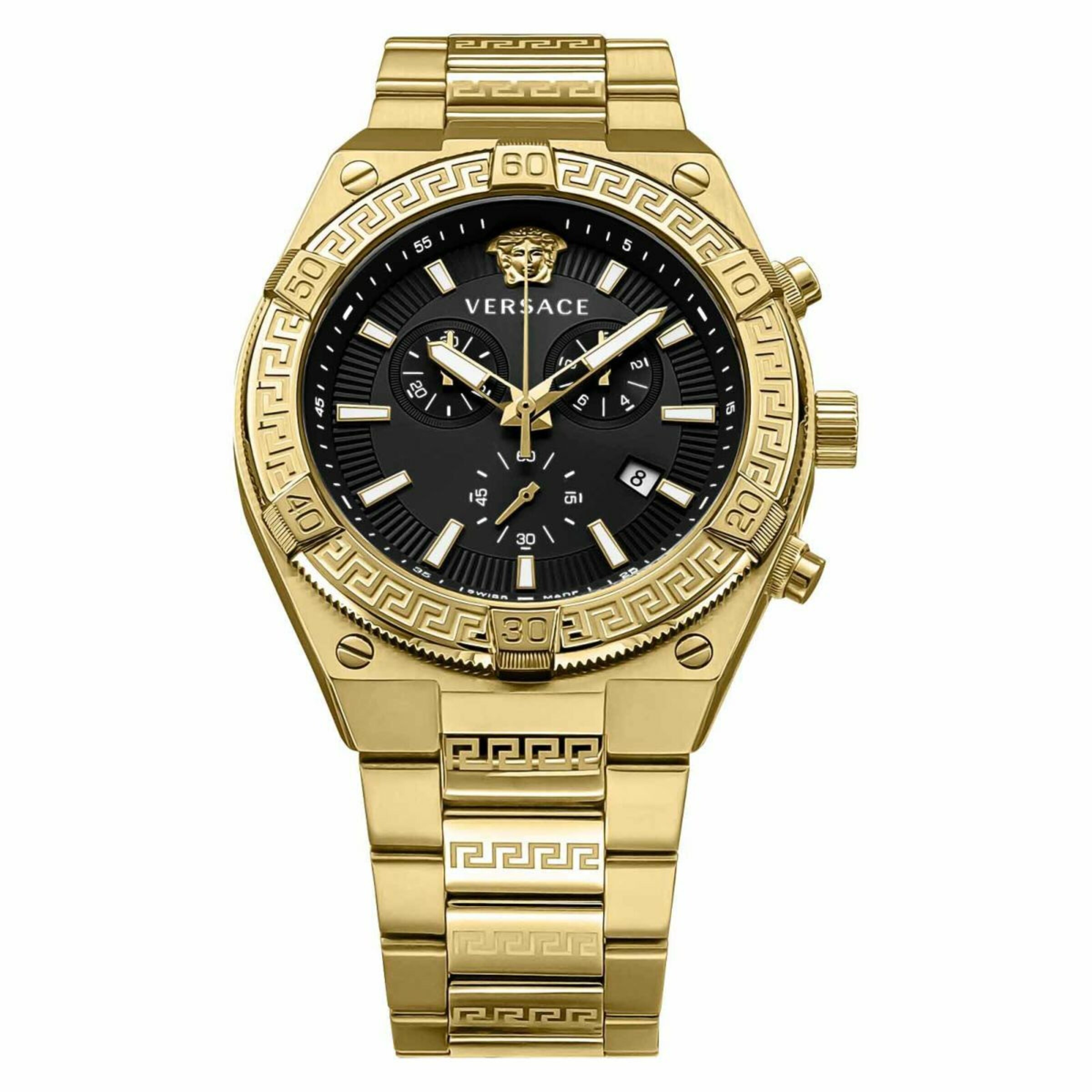 VERSACE Analoog horloge in Goud