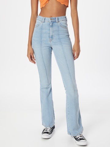 Dr. Denim Flared Jeans 'Moxy' in Blauw: voorkant