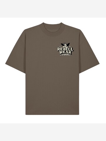 Rheinrebell Shirt in Black: front