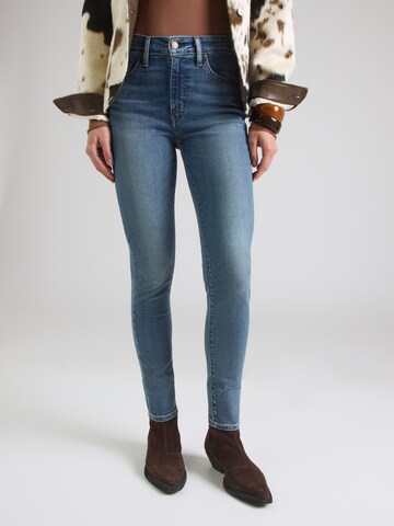 LEVI'S ® Slimfit Jeans '721 High Rise Skinny' in Blau: Vorderseite
