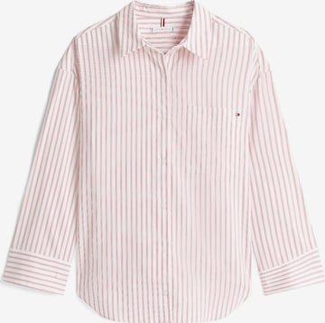 Chemisier TOMMY HILFIGER en rouge : devant