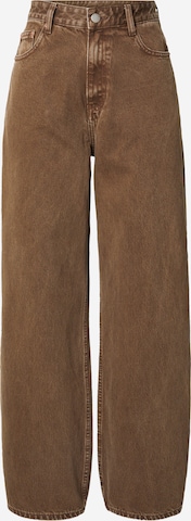 Wide leg Jeans 'Donna' di Dr. Denim in marrone: frontale