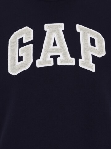 Gap Petite Sweatshirt 'HERITAGE' in Blau