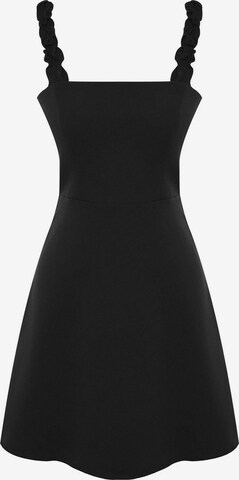 Trendyol Šaty – černá: přední strana