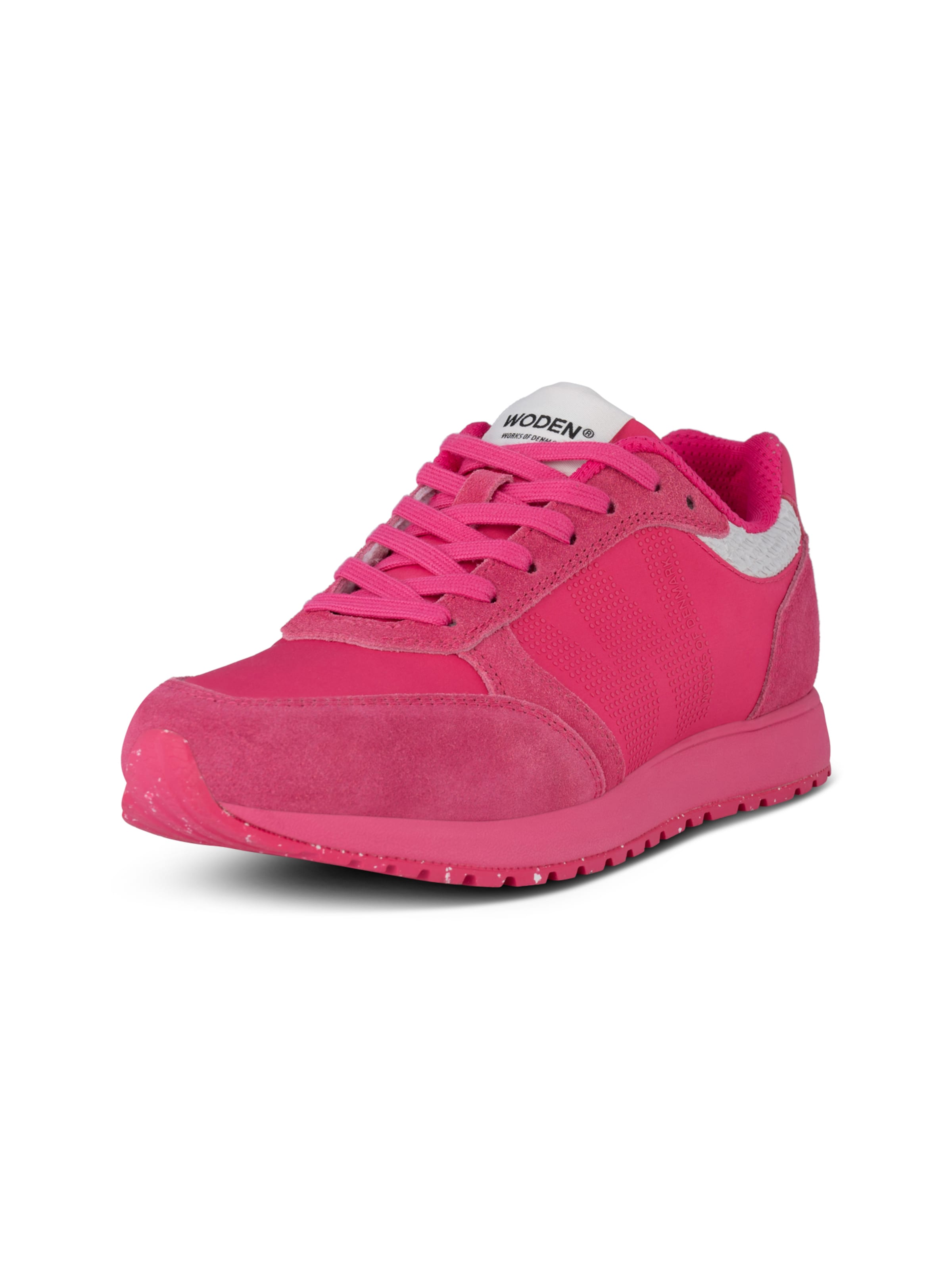 WODEN Sneakers laag 'Ronja Fruit' in Roze: voorkant