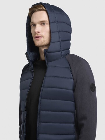 khujo Jacke 'NILON' in Blau