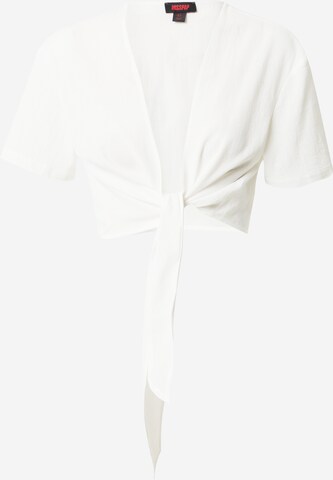 Misspap - Blusa en blanco: frente