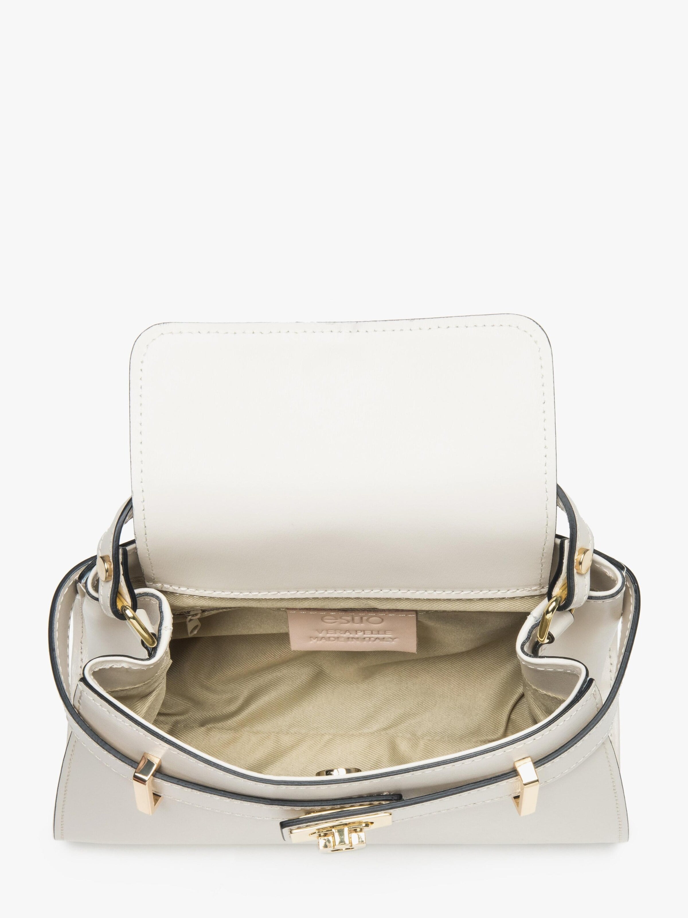 Estro Handbag '1319' in Beige