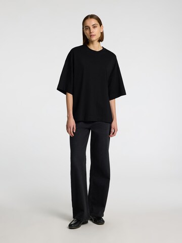 SELECTED FEMME Oversized bluse i sort