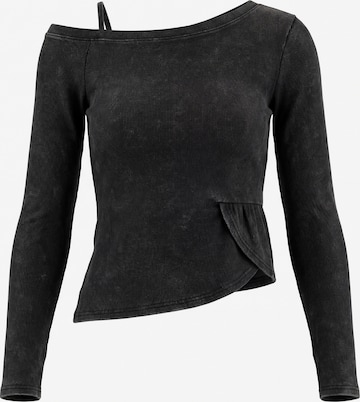 T-shirt myMo ROCKS en noir : devant