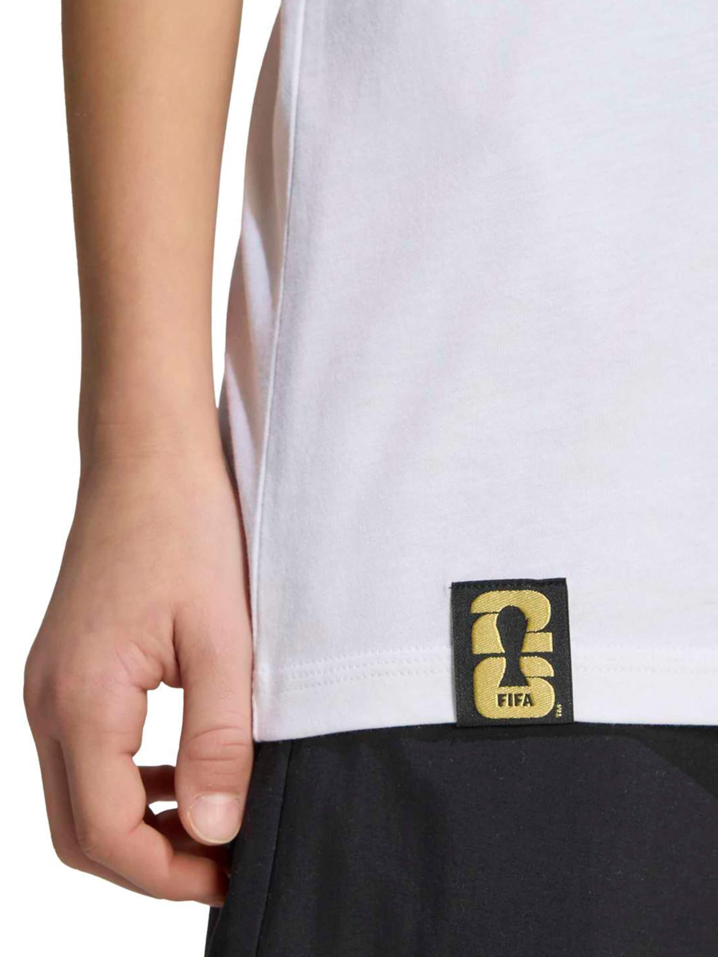 balts ADIDAS PERFORMANCE Sporta krekls 'FIFA Fussball-Weltmeisterschaft 26™ Deutschland'