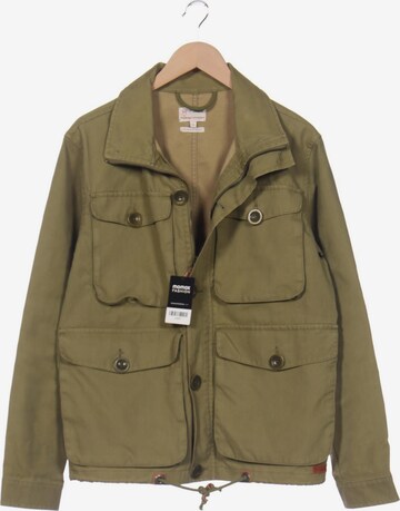 KnowledgeCotton Apparel Jacket & Coat in M in Green: front