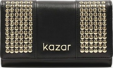 Kazar Wallet in Black: front