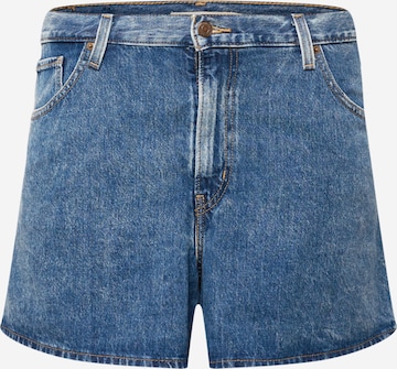 Levi's® Plus Regular Shorts in Blau: predná strana
