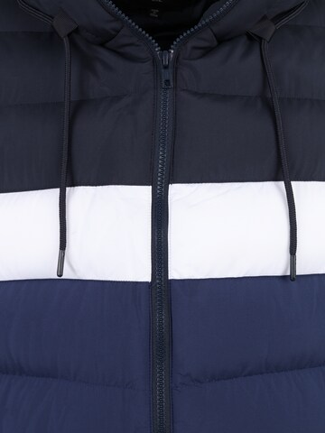 Urban Classics Winter Jacket in Blue