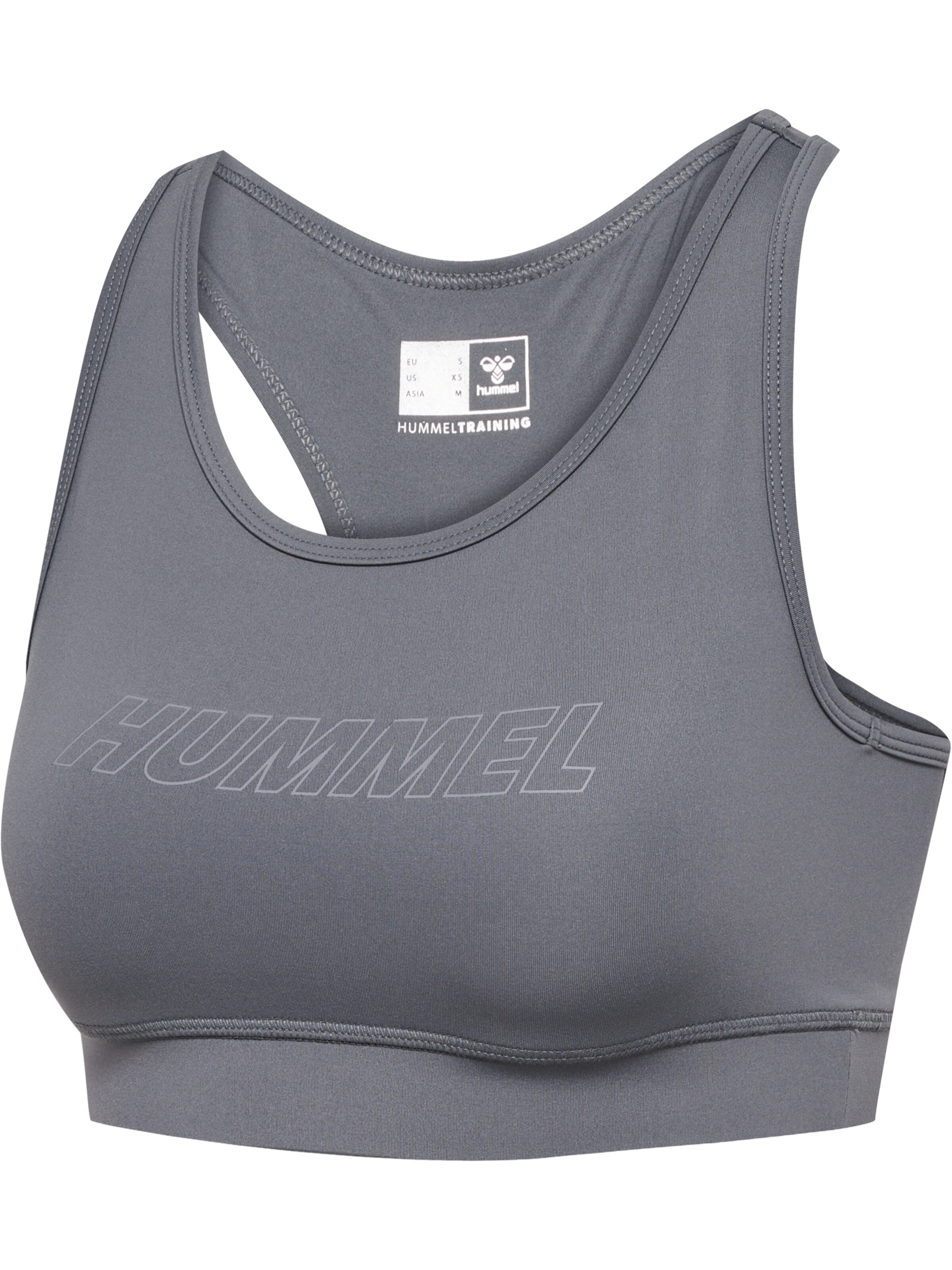 Hummel Bustier Sports-BH 'TE FUNDAMENTAL' i grå
